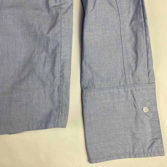 NWT Everlane Poplin Breeze Shirt Women's XS Light Blue 100% Cotton - Picture 7 of 16